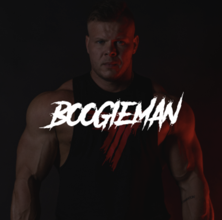 Zawodnik w koszulce Boogieman